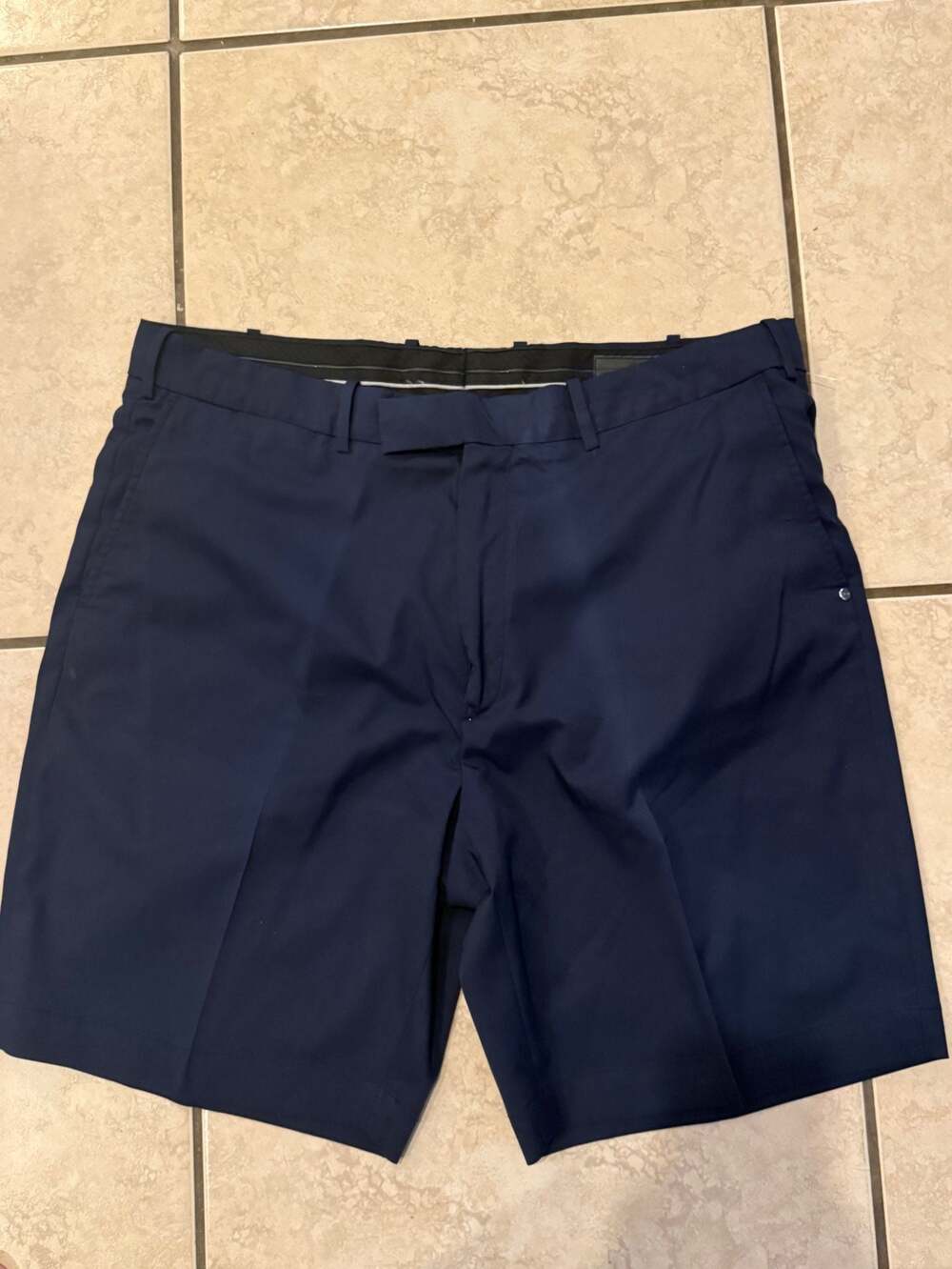 RLX Ralph Lauren Classic Fit Navy Blue Golf Shorts